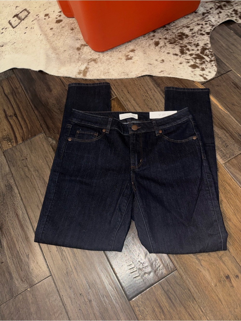 LOFT Curvy Skinny Jeans